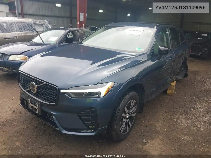 2025 Volvo Xc60 B5 Core VIN: YV4M12RJ1S1109096 Lot: 45583575