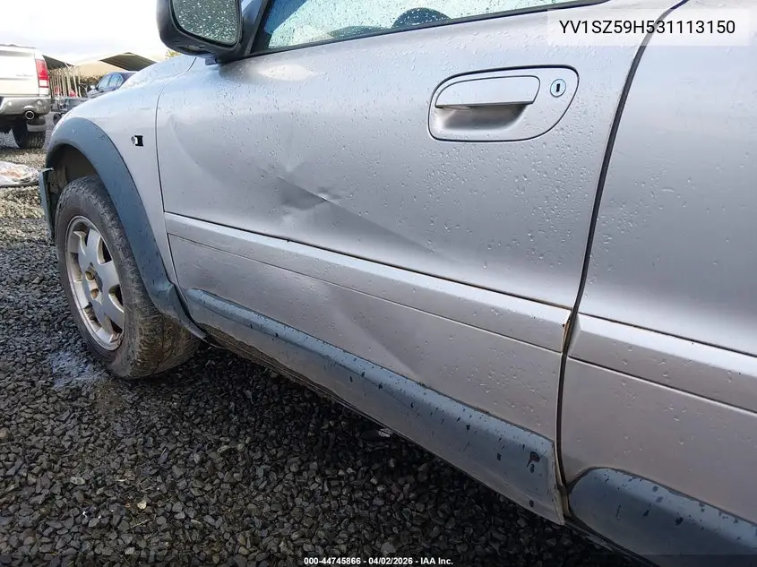2003 Volvo Xc70 2.5T VIN: YV1SZ59H531113150 Lot: 44745866