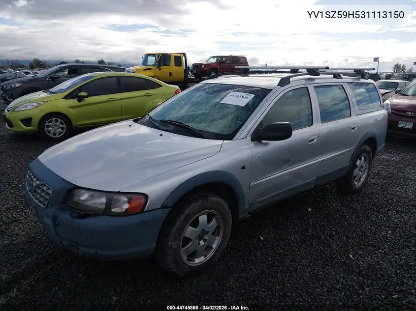 2003 Volvo Xc70 2.5T VIN: YV1SZ59H531113150 Lot: 44745866