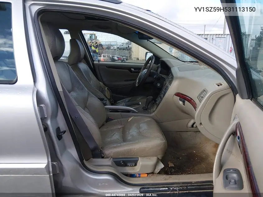2003 Volvo Xc70 2.5T VIN: YV1SZ59H531113150 Lot: 44745866
