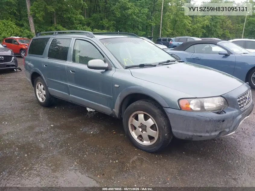 2003 Volvo Xc70 2.5T VIN: YV1SZ59H831095131 Lot: 45075655
