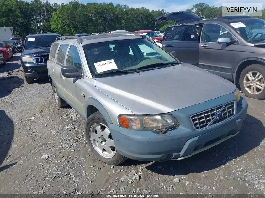 2003 Volvo Xc70 VIN: VERIFYVIN Lot: 45361928