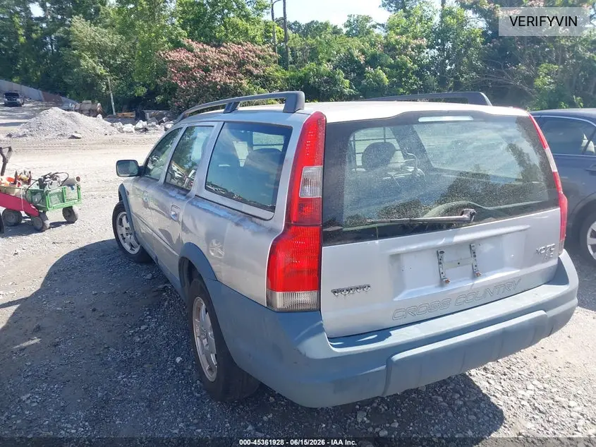 2003 Volvo Xc70 VIN: VERIFYVIN Lot: 45361928