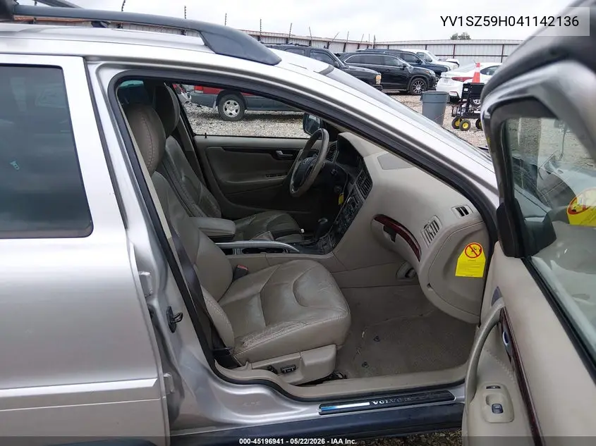 2004 Volvo Xc70 2.5T VIN: YV1SZ59H041142136 Lot: 45196941