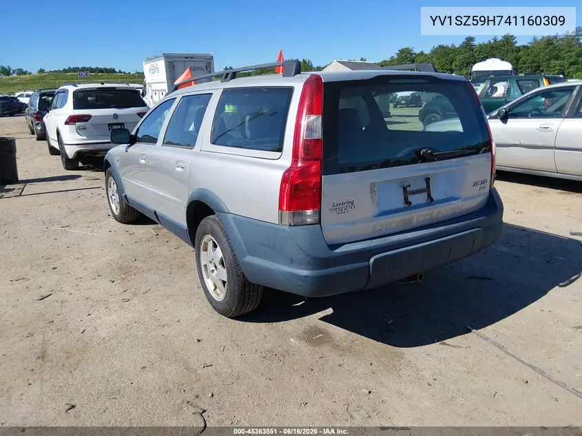 2004 Volvo Xc70 2.5T VIN: YV1SZ59H741160309 Lot: 45363551