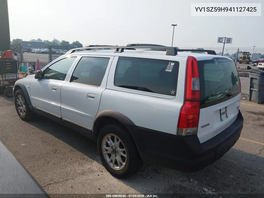 2004 Volvo Xc70 2.5T VIN: YV1SZ59H941127425 Lot: 45639248