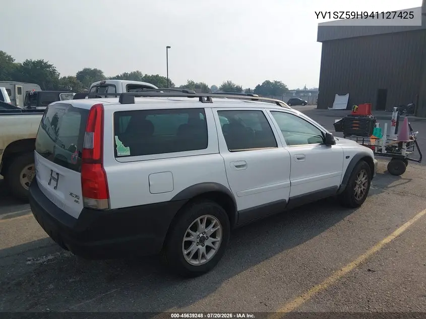 2004 Volvo Xc70 2.5T VIN: YV1SZ59H941127425 Lot: 45639248