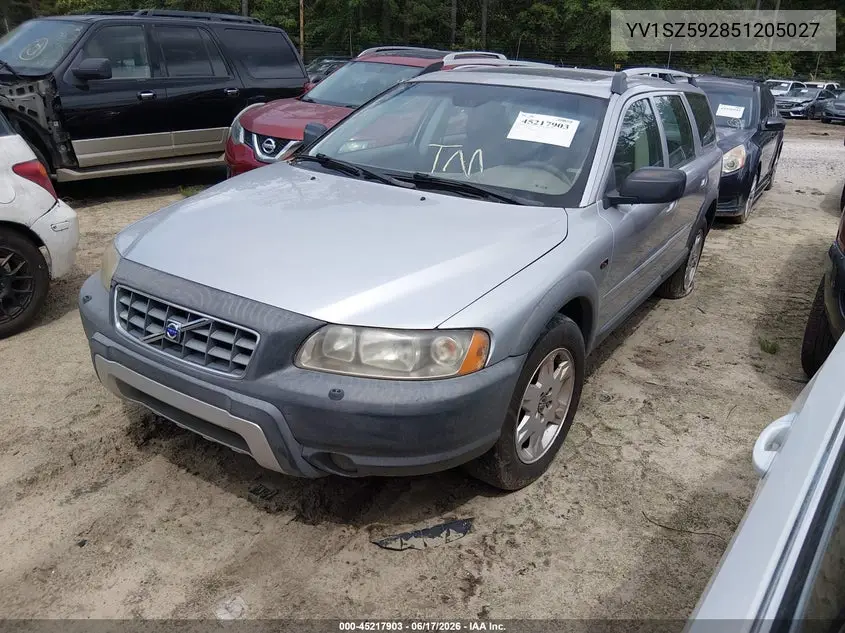 2005 Volvo Xc70 2.5T Awd VIN: YV1SZ592851205027 Lot: 45217903