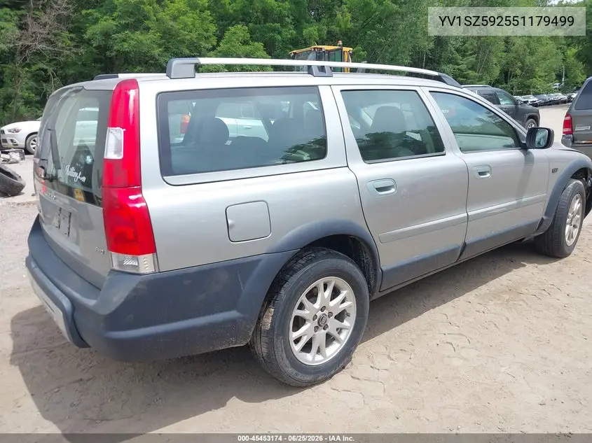 2005 Volvo Xc70 2.5T A Awd/2.5T A Awd Sr VIN: YV1SZ592551179499 Lot: 45453174