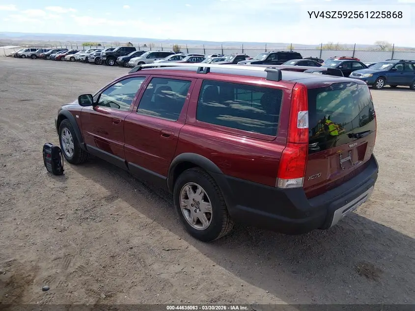 2006 Volvo Xc70 2.5T/Volvo Ocean Race Edition VIN: YV4SZ592561225868 Lot: 44635063