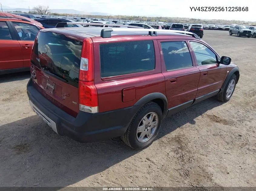 2006 Volvo Xc70 2.5T/Volvo Ocean Race Edition VIN: YV4SZ592561225868 Lot: 44635063