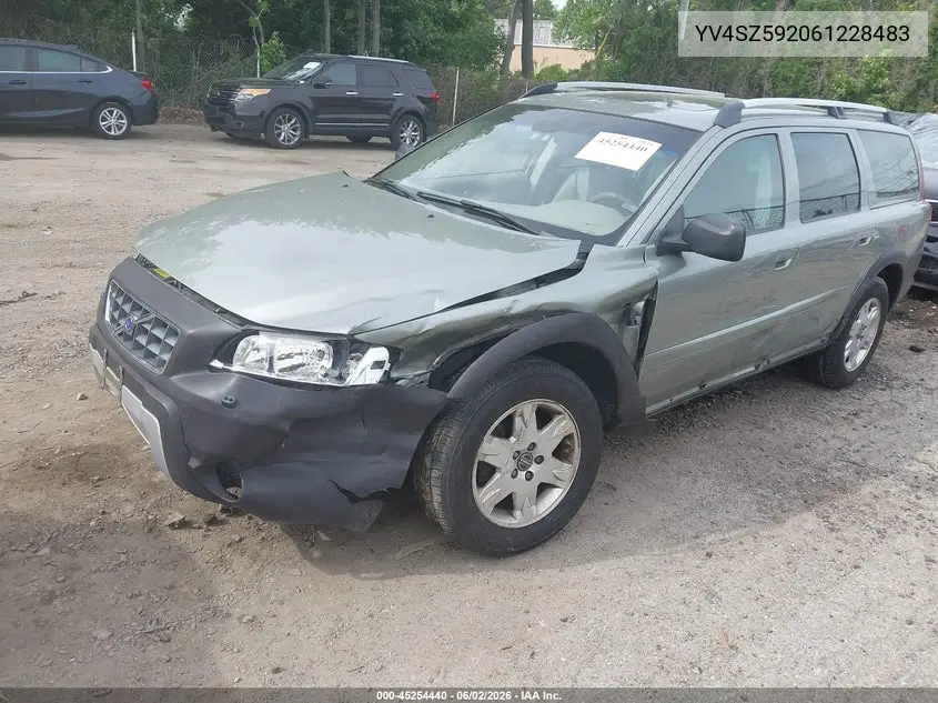 2006 Volvo Xc70 2.5T/Ocean Race Edition VIN: YV4SZ592061228483 Lot: 45254440