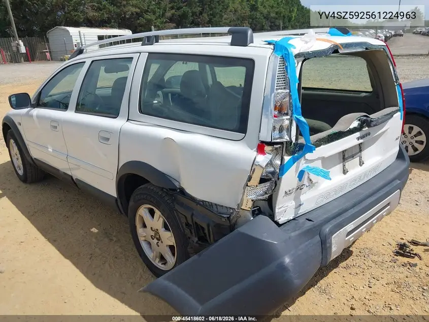 2006 Volvo Xc70 2.5T/Ocean Race Edition VIN: YV4SZ592561224963 Lot: 45418602