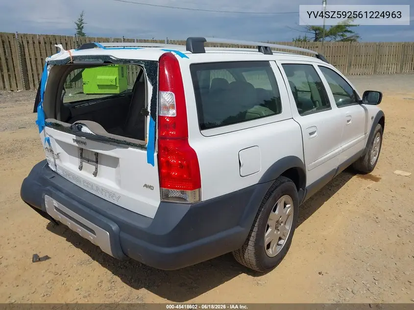 2006 Volvo Xc70 2.5T/Ocean Race Edition VIN: YV4SZ592561224963 Lot: 45418602