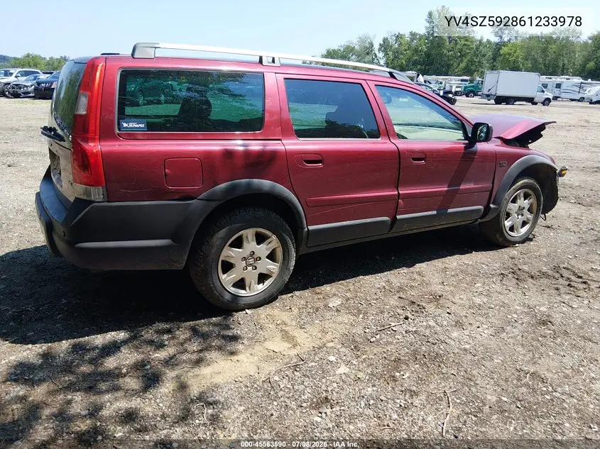 2006 Volvo Xc70 2.5T/Volvo Ocean Race Edition VIN: YV4SZ592861233978 Lot: 45563590