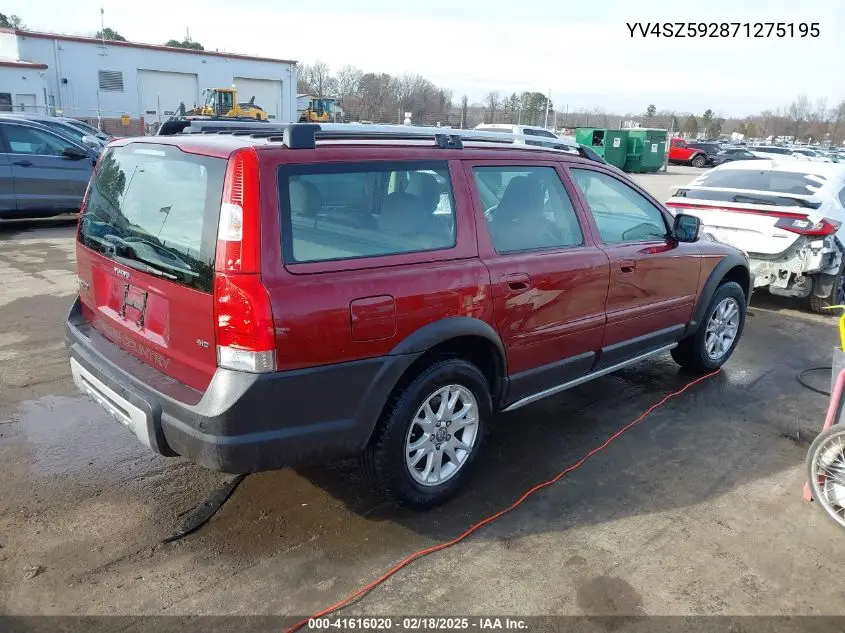 2007 Volvo Xc70 2.5T VIN: YV4SZ592871275195 Lot: 41616020