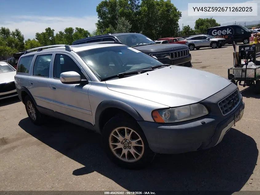 2007 Volvo Xc70 2.5T VIN: YV4SZ592671262025 Lot: 45425302