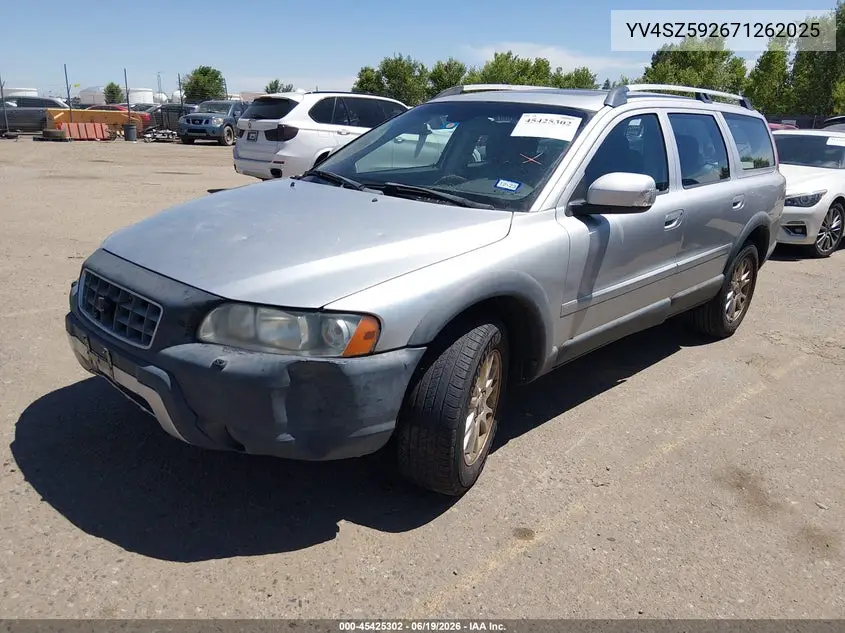 2007 Volvo Xc70 2.5T VIN: YV4SZ592671262025 Lot: 45425302