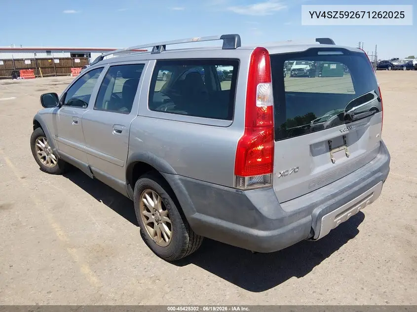 2007 Volvo Xc70 2.5T VIN: YV4SZ592671262025 Lot: 45425302