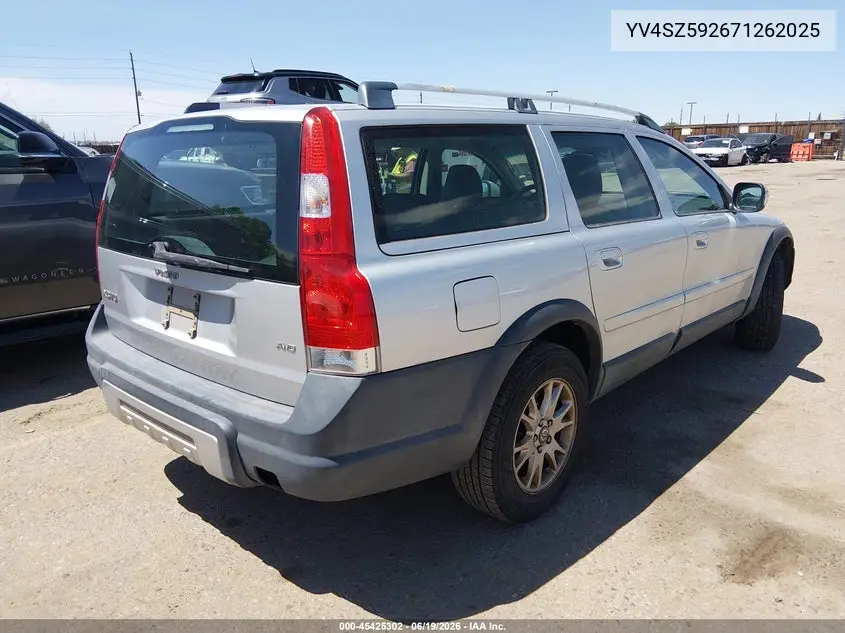 2007 Volvo Xc70 2.5T VIN: YV4SZ592671262025 Lot: 45425302