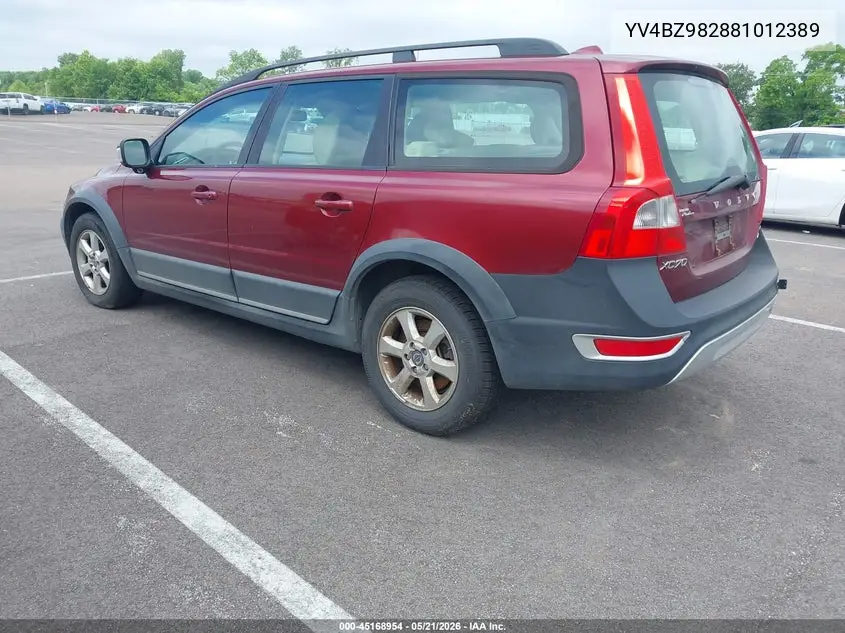 2008 Volvo Xc70 3.2 VIN: YV4BZ982881012389 Lot: 45168954