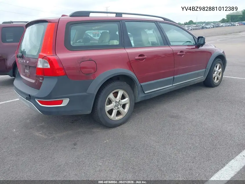 2008 Volvo Xc70 3.2 VIN: YV4BZ982881012389 Lot: 45168954