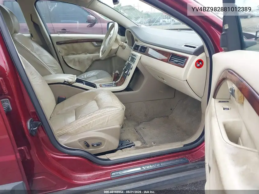 2008 Volvo Xc70 3.2 VIN: YV4BZ982881012389 Lot: 45168954
