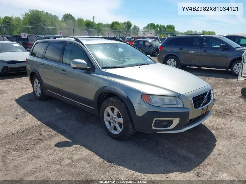 2008 Volvo Xc70 3.2 VIN: YV4BZ982X81034121 Lot: 45179418