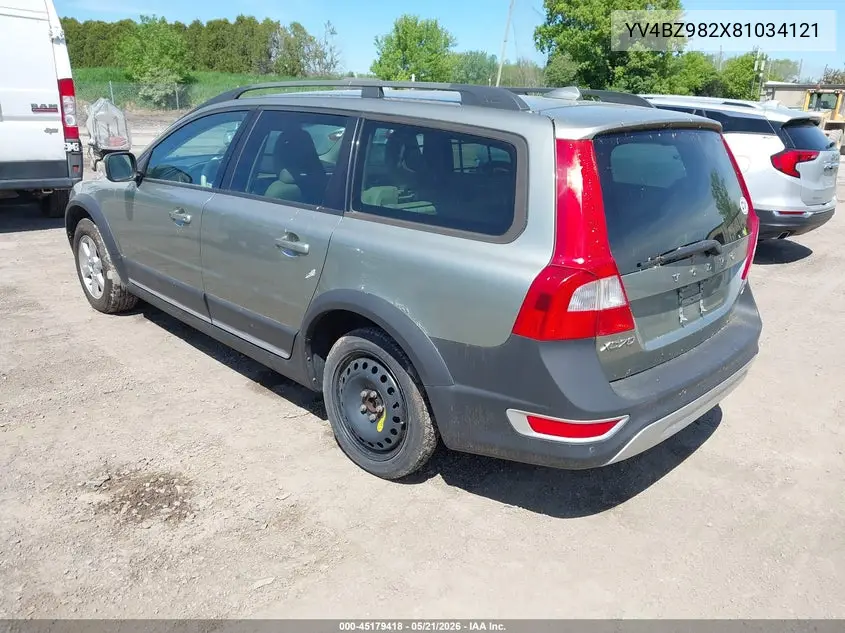 2008 Volvo Xc70 3.2 VIN: YV4BZ982X81034121 Lot: 45179418