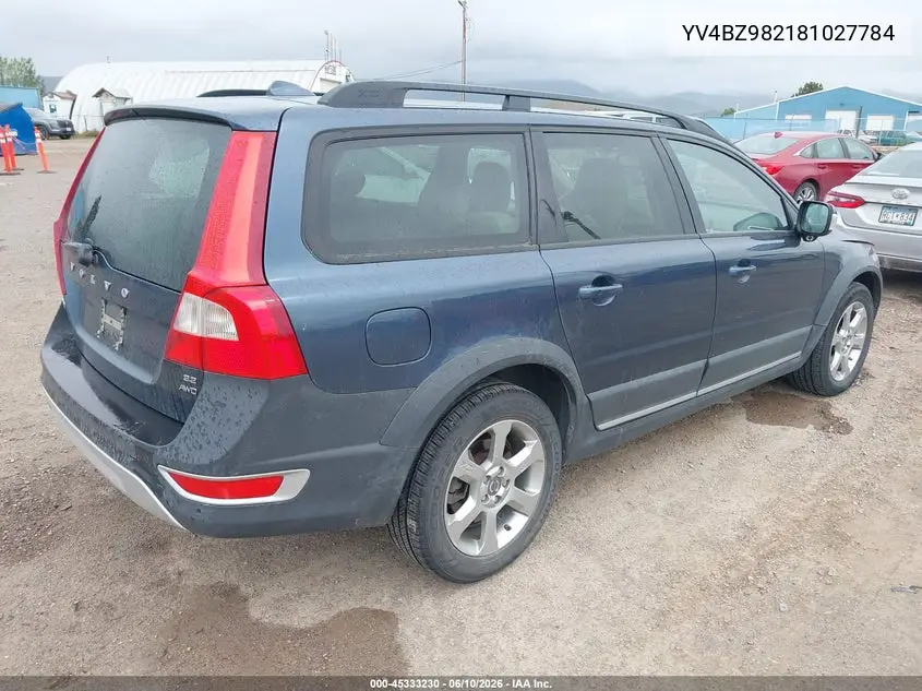 2008 Volvo Xc70 3.2 VIN: YV4BZ982181027784 Lot: 45333230