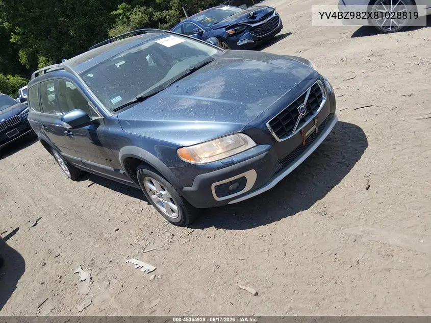 2008 Volvo Xc70 3.2 VIN: YV4BZ982X81028819 Lot: 45364939