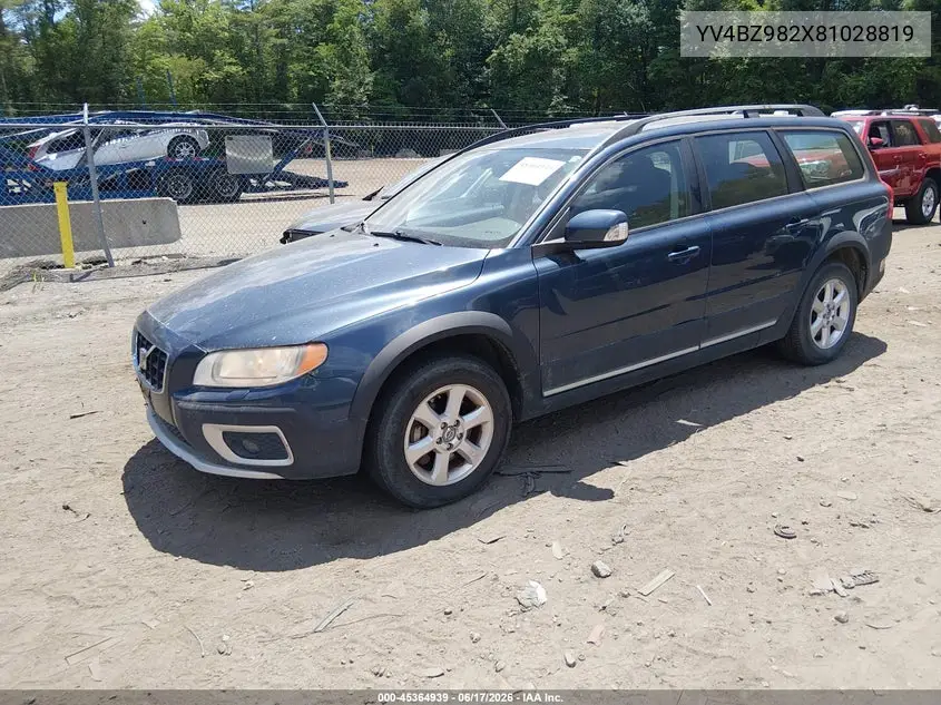 2008 Volvo Xc70 3.2 VIN: YV4BZ982X81028819 Lot: 45364939