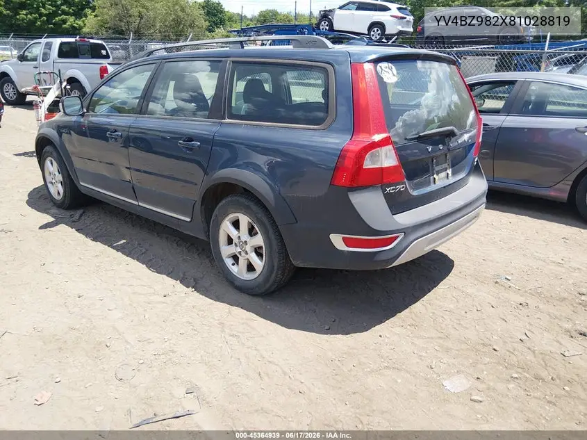 2008 Volvo Xc70 3.2 VIN: YV4BZ982X81028819 Lot: 45364939