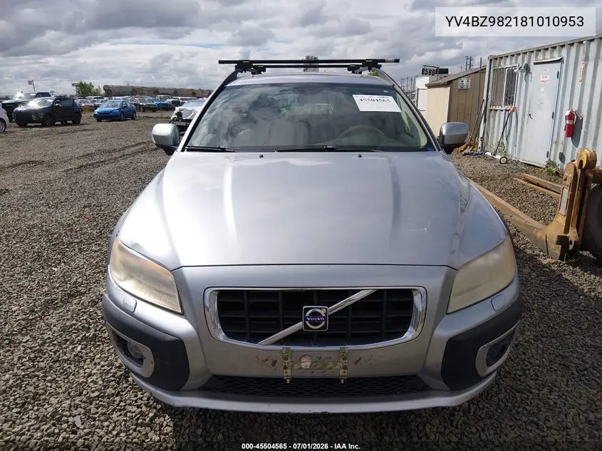 2008 Volvo Xc70 3.2 VIN: YV4BZ982181010953 Lot: 45504565
