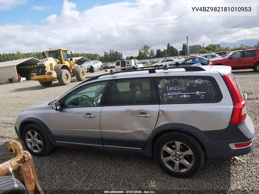 2008 Volvo Xc70 3.2 VIN: YV4BZ982181010953 Lot: 45504565
