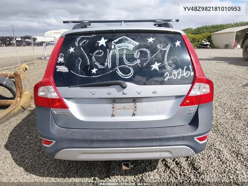 2008 Volvo Xc70 3.2 VIN: YV4BZ982181010953 Lot: 45504565