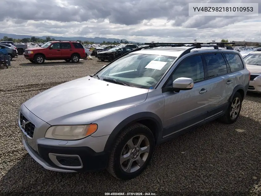 2008 Volvo Xc70 3.2 VIN: YV4BZ982181010953 Lot: 45504565