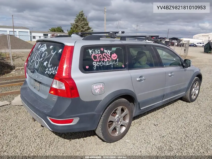 2008 Volvo Xc70 3.2 VIN: YV4BZ982181010953 Lot: 45504565