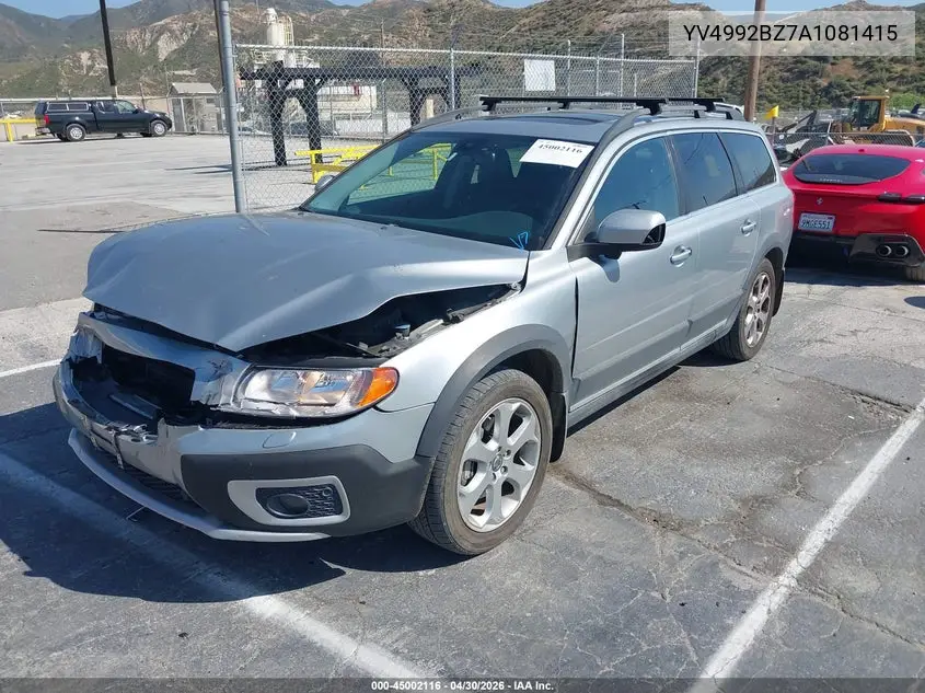 2010 Volvo Xc70 T6 VIN: YV4992BZ7A1081415 Lot: 45002116
