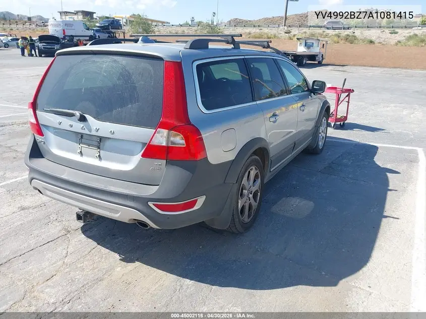 2010 Volvo Xc70 T6 VIN: YV4992BZ7A1081415 Lot: 45002116