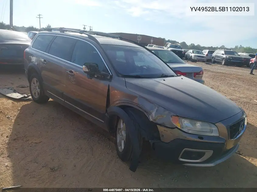 2011 Volvo Xc70 3.2 VIN: YV4952BL5B1102013 Lot: 44870497