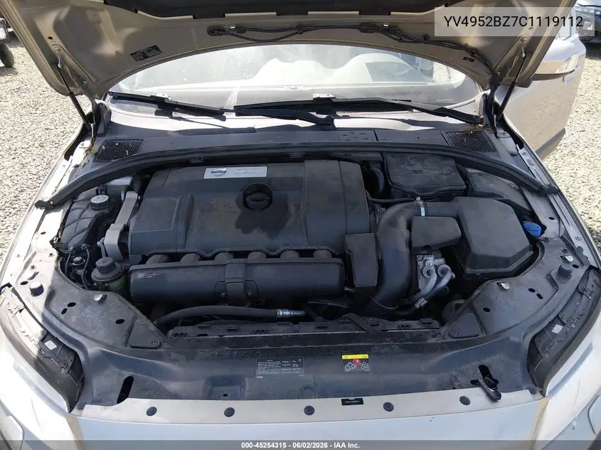 2012 Volvo Xc70 3.2/3.2 Platinum/3.2 Premier/3.2 Premier Plus VIN: YV4952BZ7C1119112 Lot: 45254315