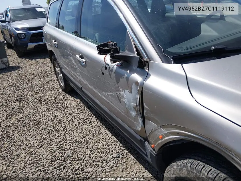 2012 Volvo Xc70 3.2/3.2 Platinum/3.2 Premier/3.2 Premier Plus VIN: YV4952BZ7C1119112 Lot: 45254315