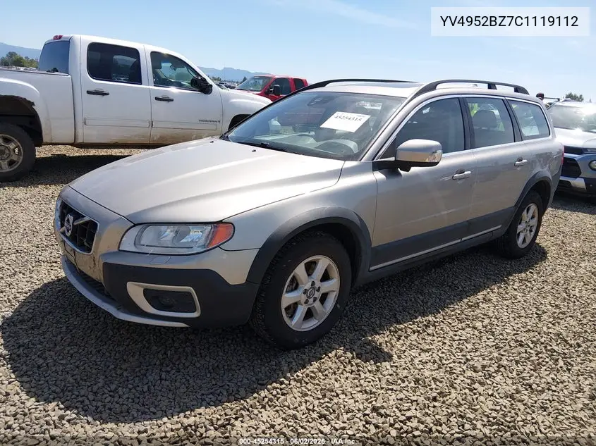 2012 Volvo Xc70 3.2/3.2 Platinum/3.2 Premier/3.2 Premier Plus VIN: YV4952BZ7C1119112 Lot: 45254315