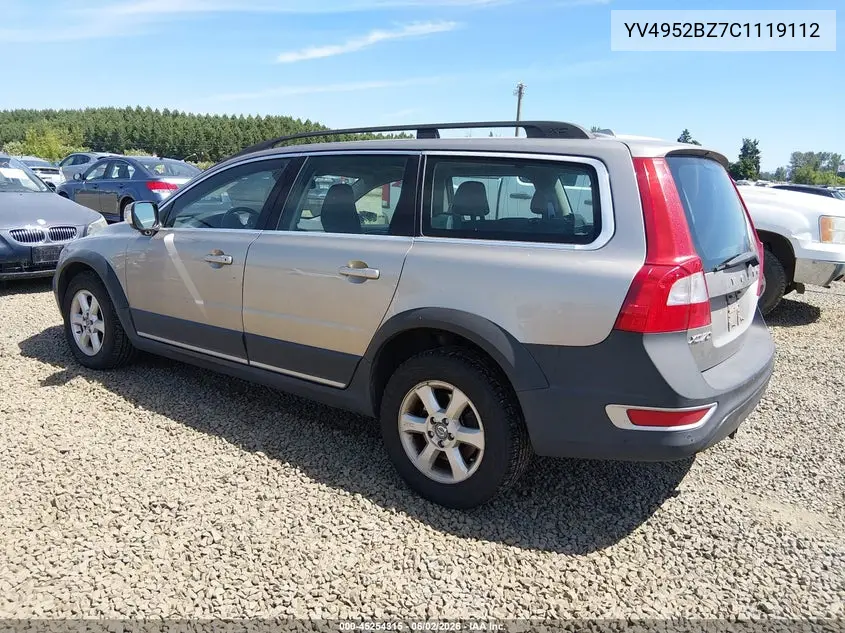 2012 Volvo Xc70 3.2/3.2 Platinum/3.2 Premier/3.2 Premier Plus VIN: YV4952BZ7C1119112 Lot: 45254315