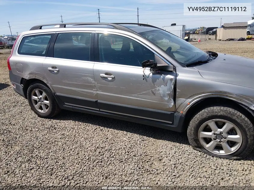 2012 Volvo Xc70 3.2/3.2 Platinum/3.2 Premier/3.2 Premier Plus VIN: YV4952BZ7C1119112 Lot: 45254315