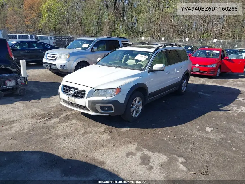 2013 Volvo Xc70 3.2 Platinum/3.2 Premier/3.2 Premier Plus/3.2L VIN: YV4940BZ6D1160288 Lot: 44801383