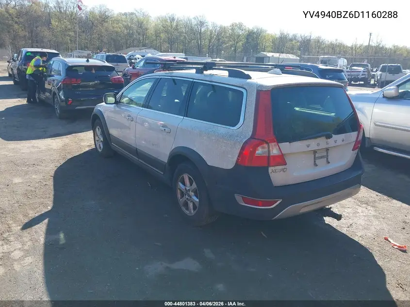 2013 Volvo Xc70 3.2 Platinum/3.2 Premier/3.2 Premier Plus/3.2L VIN: YV4940BZ6D1160288 Lot: 44801383