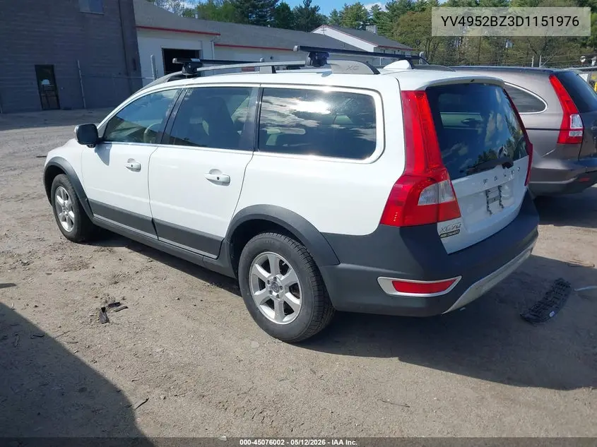 2013 Volvo Xc70 3.2/3.2 Platinum/3.2 Premier/3.2 Premier Plus VIN: YV4952BZ3D1151976 Lot: 45076002