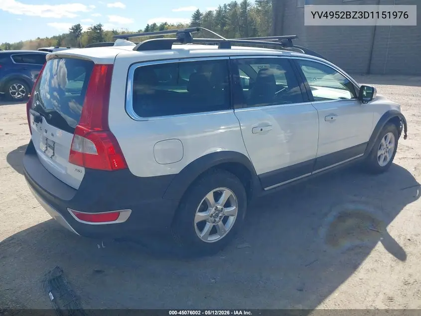 2013 Volvo Xc70 3.2/3.2 Platinum/3.2 Premier/3.2 Premier Plus VIN: YV4952BZ3D1151976 Lot: 45076002